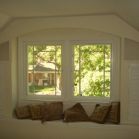 Vinyl Window from Inside