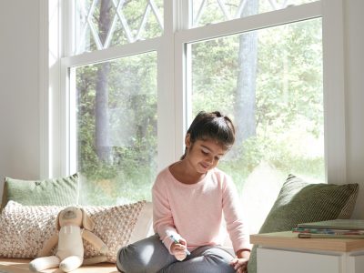 Simonton Brickmould 600 Window Seat Double Hung