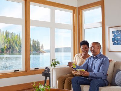 Simonton Madeira Casement Windows Interior White