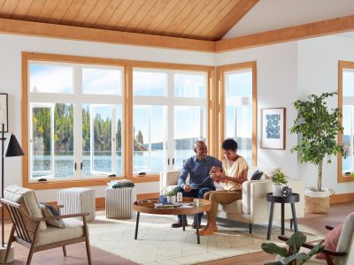Simonton Madeira Casement Windows Interior White