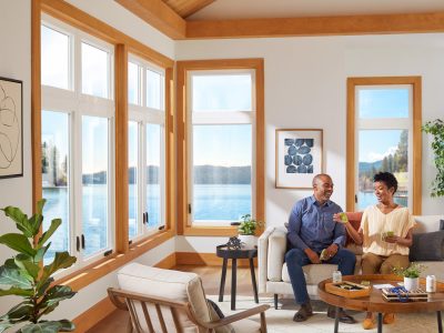 Simonton Madeira Casement Windows Interior White