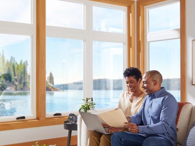 Simonton Madeira Casement Windows Interior White