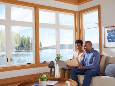 Simonton Madeira Casement Windows Interior White